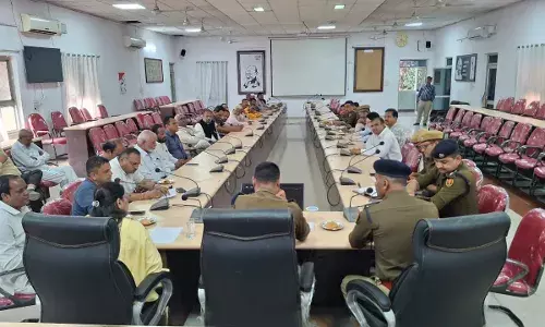 शांति समिति की बैठक संपन्न; होली और रमजान पर सौहार्द बनाए रखने की अपील, तेज डीजे बजाने पर होगी सख्त कार्रवाई