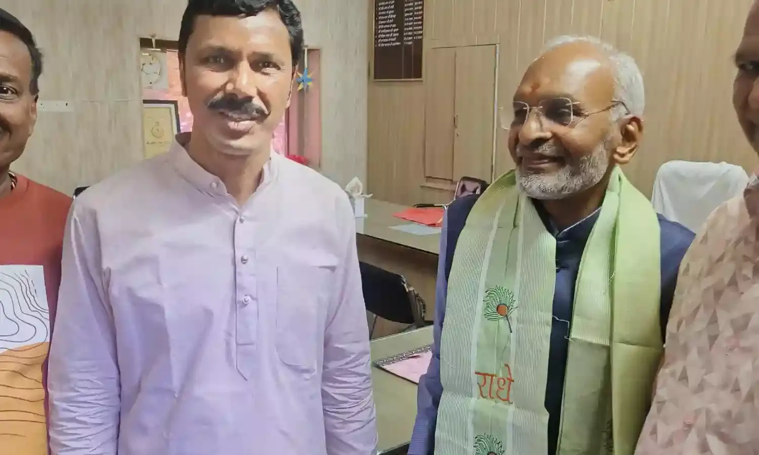 पद्म पुरस्कार से सम्मानित सत्यनारायण नुवाल का भीलवाड़ा में राजस्थान जन मंच ने किया स्वागत