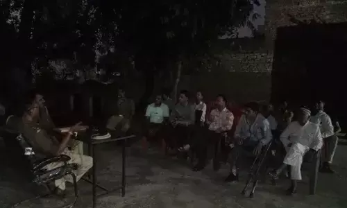 घोसुण्डा चोकी पर सीएलजी की मीटिंग संपन्न