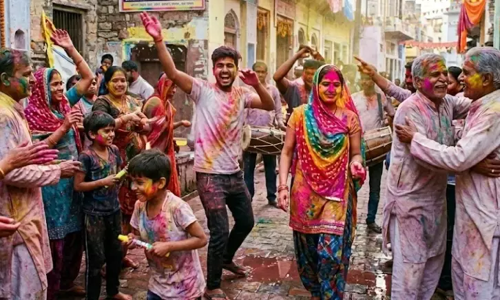 फागुन की मस्ती: बुरा न मानो होली है के रंग में रंगा भीलवाड़ा