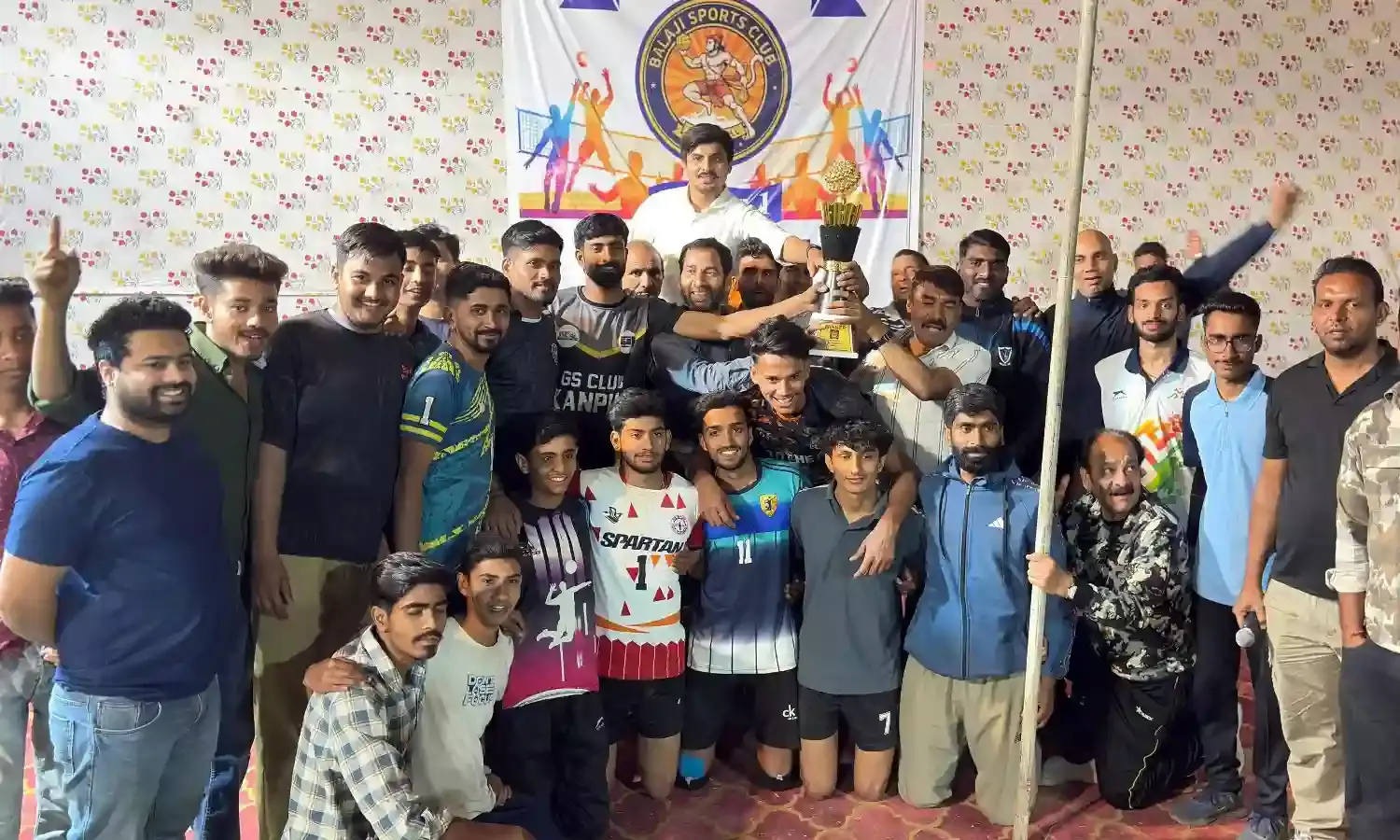 उदयपुर में पहली बार संभाग स्तरीय वॉलीबॉल प्रतियोगिता, GS क्लब बना विजेता