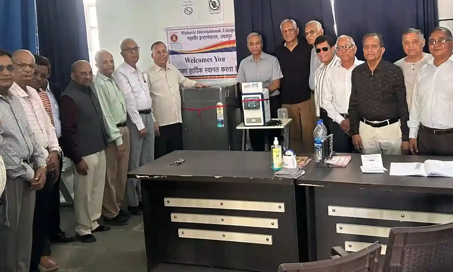 महावीर फिजियोथैरेपी सेंटर में अत्याधुनिक क्रायोथेरेपी मशीन का शुभारंभ