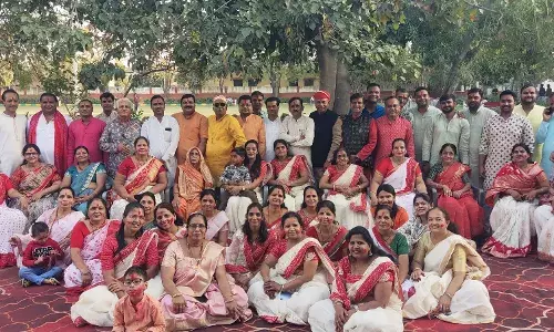 सहभोज के साथ दी तप को विदाई