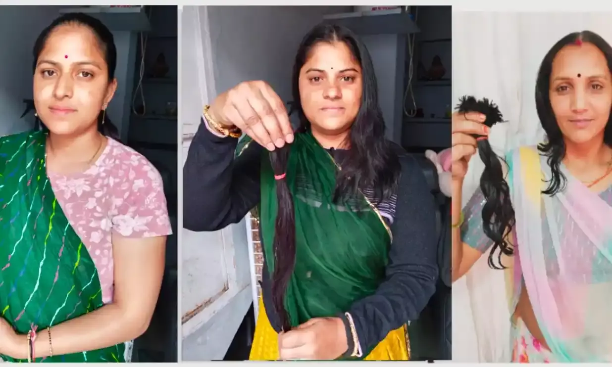 अंतरराष्ट्रीय महिला दिवस पर मानवता की अनूठी मिसाल: शाहपुरा की तीन महिलाओं ने कैंसर पीड़ितों के लिए किया केशदान