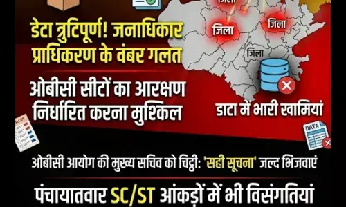OBC आयोग की रिपोर्ट में फंसा पेंच: राजस्थान में पंचायत चुनाव समय पर होना मुश्किल, डेटा में मिली भारी खामियां