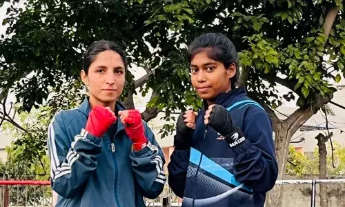 बॉक्सिंग रिंग में भीलवाड़ा का दबदबा: प्रियांशी और रिद्धिमा जालंधर में दिखाएंगी दम