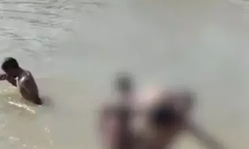 बाणगंगा नदी में डूबने से भाई-बहन समेत तीन बच्चों की मौत, मवेशी चराने के दौरान हुआ हादसा