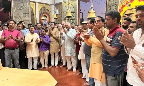 पूर्व मुख्यमंत्री वसुंधरा राजे का जन्मदिन पर हनुमान चालीसा का पाठ और महाआरती