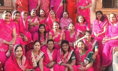 जूनावास महिला मंडल ने हर्षाेल्लास से मनाया दशा माता व शीतला माता उत्सव