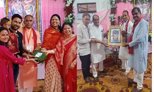 प्रथिक नगर माहेश्वरी समाज संस्थान ने मनाया होली स्नेह मिलन के साथ फागोत्सव