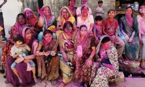 दौलपुरा में शीतला सप्तमी का पर्व मनाया