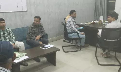 नगर परिषद में संपर्क पोर्टल, जनसुनवाई, आरटीआई व विधि प्रकरणों की समीक्षा बैठक आयोजित नगर परिषद में संपर्क पोर्टल, जनसुनवाई, आरटीआई व विधि प्रकरणों की समीक्षा बैठक आयोजित