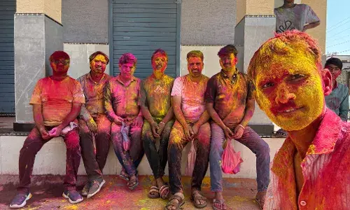 शीतला अष्टमी का पर्व समूचे गांव में हर्षोल्लास के साथ मनाया