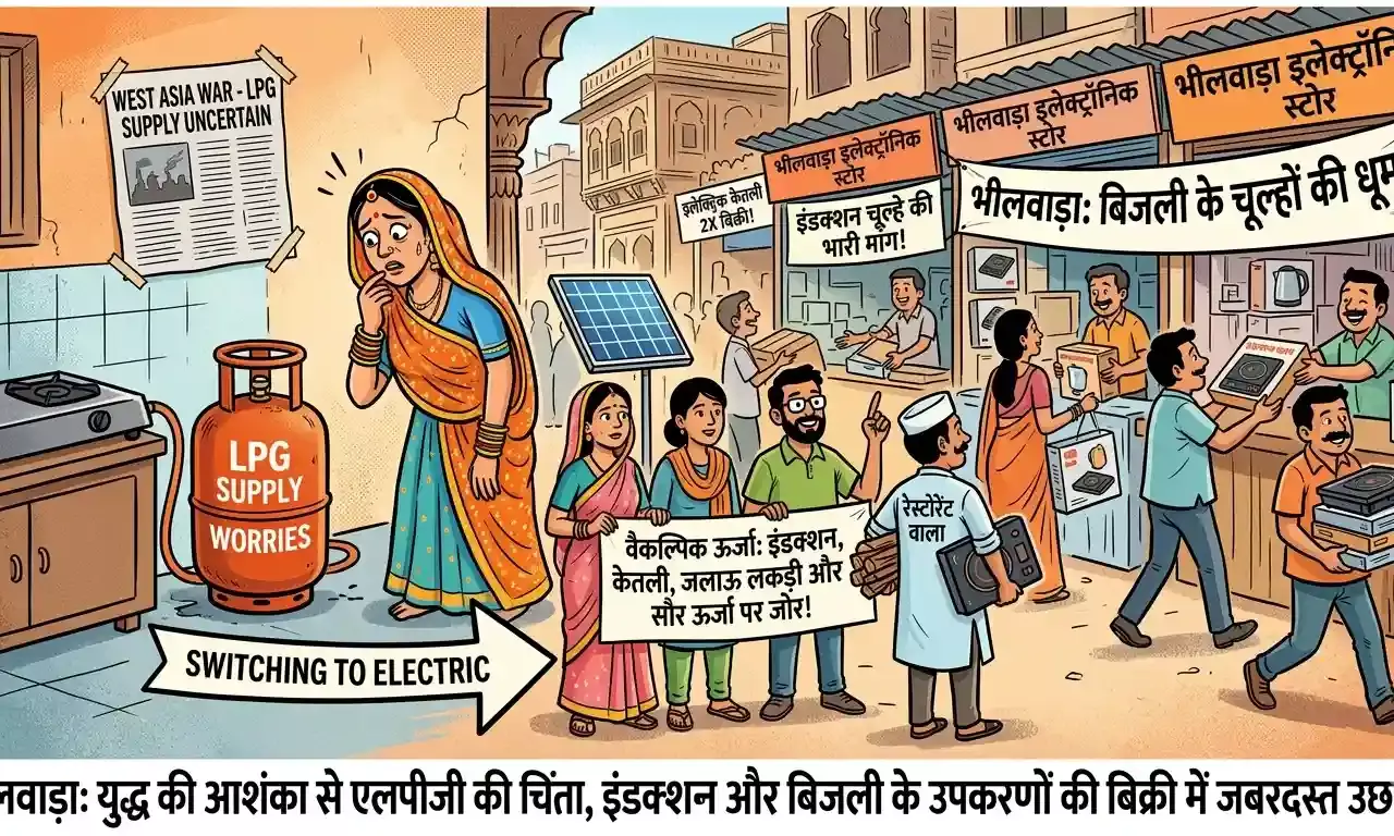 पश्‍चिम एशिया संकट: एलपीजी किल्लत की आशंका से इंडक्शन और इलेक्ट्रिक केतली की मांग में भारी उछाल