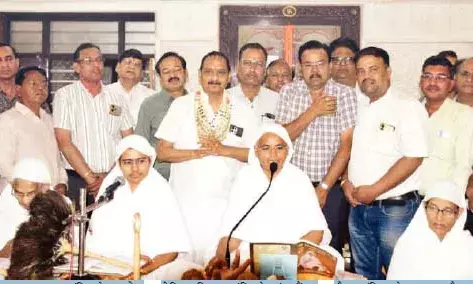 प्रवीण चौधरी बने सकल दिगंबर जैन समाज के नए अध्यक्ष: 16 मंदिरों के पदाधिकारियों ने जताई सहमति