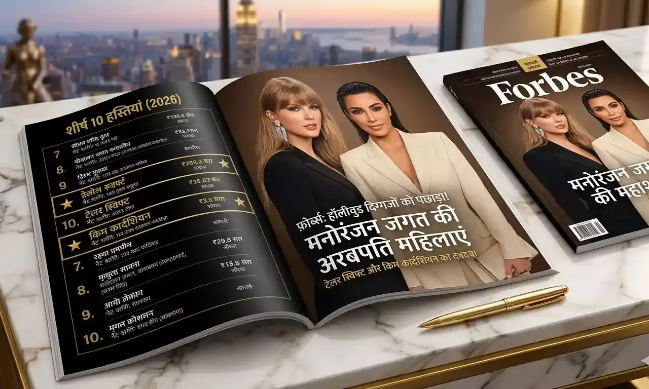 फोर्ब्स 2026: टेलर स्विफ्ट और किम कार्दशियन ने हॉलीवुड दिग्गजों को पछाड़ा; अरबपतियों की नई लिस्ट जारी