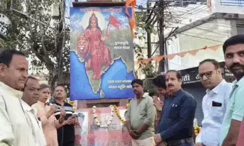 राम मंदिर आंदोलन के हुतात्माओं को भीलवाड़ा ने किया नमन: शहीद चौक में गूंजे भारत माता के जयकारे