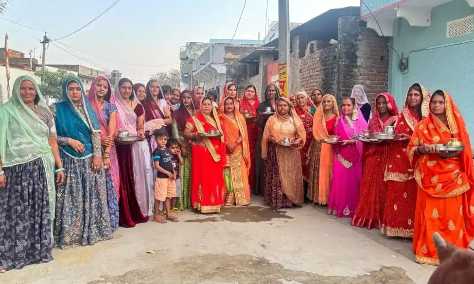 गांवो में दशा माता का पर्व मनाया