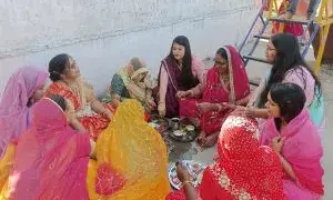 दशा माता का पूजन कर मांगी खुशहाली की कामना