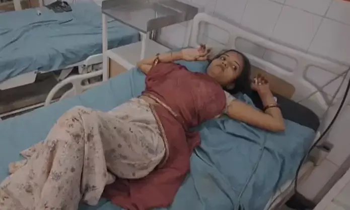 नेशनल हाईवे 162 पर हादसा, ट्रक की टक्कर से इको कार सवार आधा दर्जन युवतियां घायल