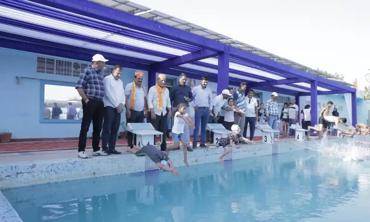 उदयपुर की तैराकी प्रतिभाओं को मिली बड़ी सौगात: 160 बच्चों के लिए आवासीय प्रशिक्षण शिविर का आगाज