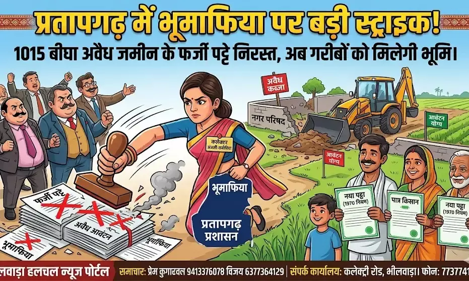 1015 बीघा जमीन के फर्जी पट्टे निरस्त, अब गरीबों को मिलेगी भूमि