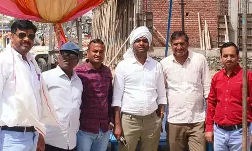 आसीन्द: नेशनल हाईवे के अधूरे कार्य के खिलाफ पत्रकारों का हल्लाबोल, आज से अनिश्चितकालीन धरना शुरू