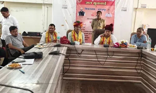 जहाजपुर: विधायक गोपीचंद मीणा के कड़े तेवर—किसानों को परेशान करने वाले अधिकारी क्षेत्र छोड़ें