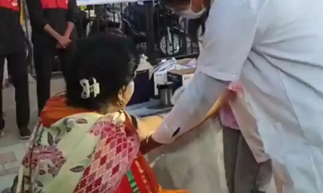 निःशुल्क बीपी व शुगर जांच शिविर आयोजित