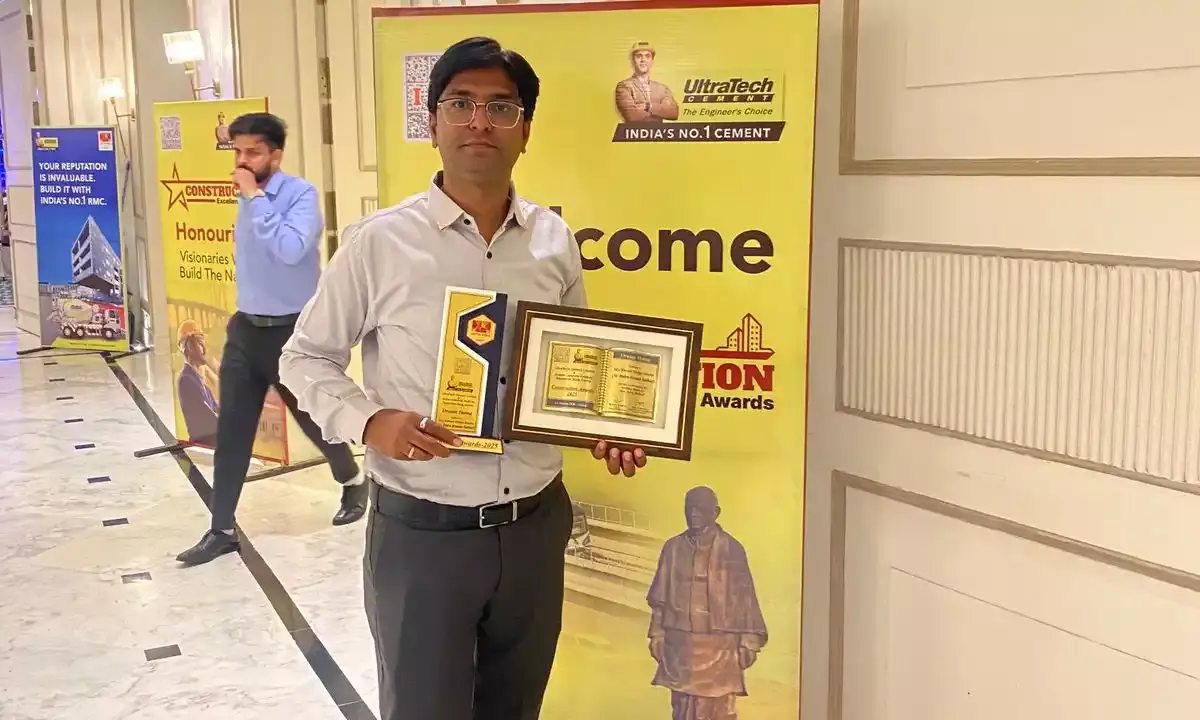 भीलवाड़ा के आर्किटेक्ट सुथार ने रचा इतिहास, तीसरी बार जीता प्रतिष्ठित ड्रीम हाउस अवार्ड