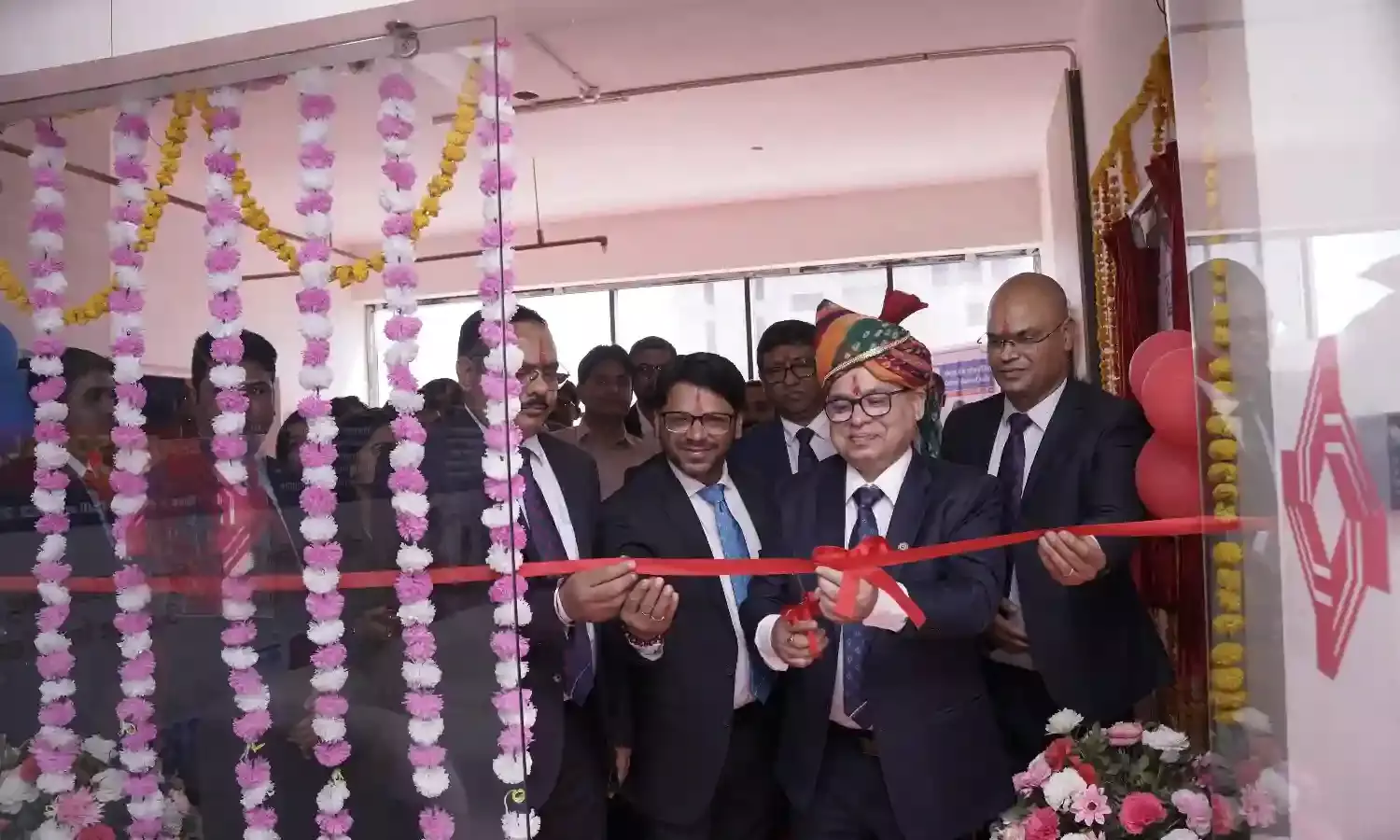 सेंट्रल बैंक ऑफ इंडिया के उदयपुर क्षेत्रीय कार्यालय का भव्य उद्घाटन