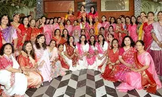 माहेश्वरी महिला गौरव संगठन ने मनाया गणगौर उत्सव, नवीन कार्यकारिणी ने ली शपथ