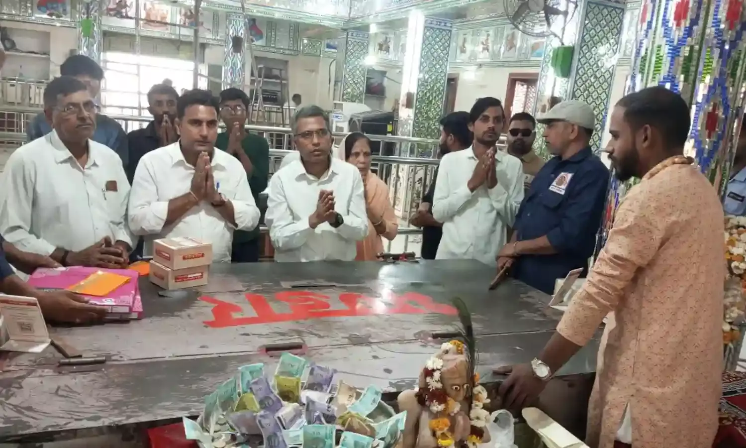 डीएनसी कोटा ने किए प्राकट्य स्थल पर दर्शन