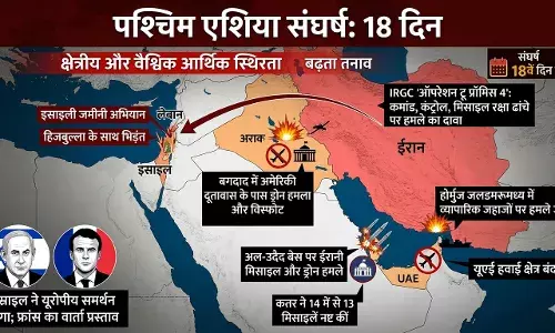 पश्चिम एशिया में महासंग्राम: 18वें दिन भी थमा नहीं बारूद का बरसना, दुनिया पर आर्थिक संकट के बादल