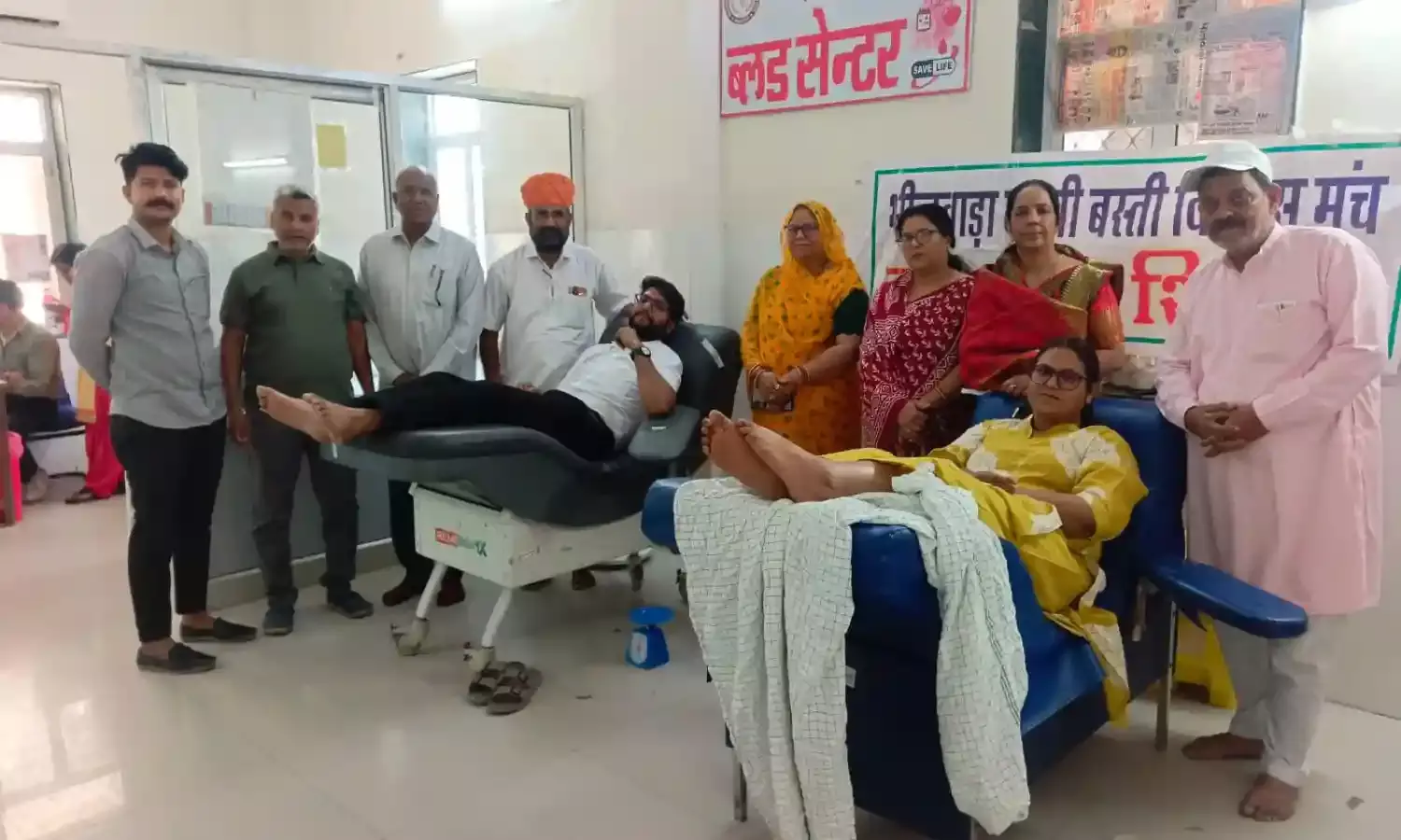 41 यूनिट किया रक्तदान