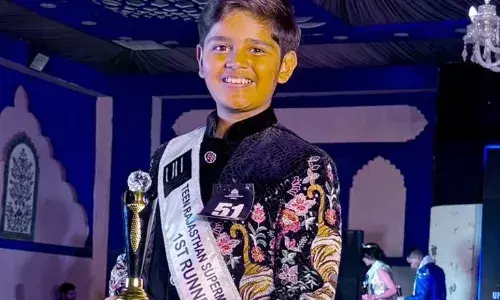 वासवानी ने जयपुर में लहराया परचम: राजस्थान सुपर मॉडल शो में बने टीन फैशन आइकन