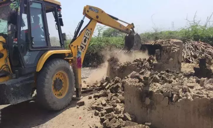 बनेड़ा में अवैध कोयला भट्टियों पर प्रशासन का वज्रपात, 279 भट्टियां ध्वस्त