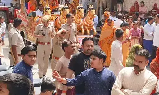 आसींद में नव संवत्सर पर उमड़ा जनसैलाब, भव्य शोभायात्रा के साथ गूंजा जयघोष