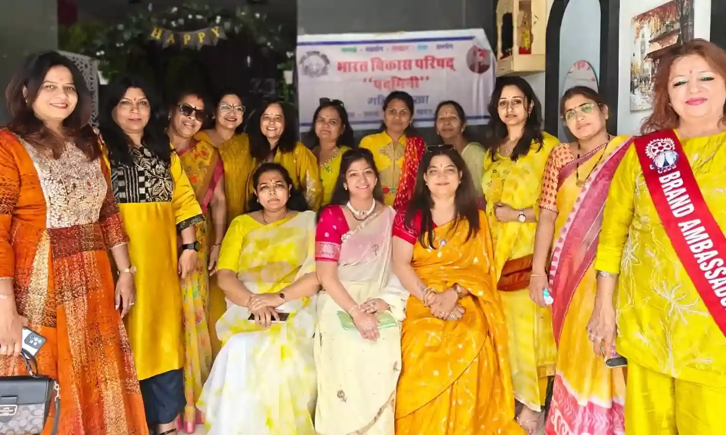 भारत विकास परिषद पद्मिनी ने तिलक और जल पूजन के साथ मनाया भारतीय नव वर्ष