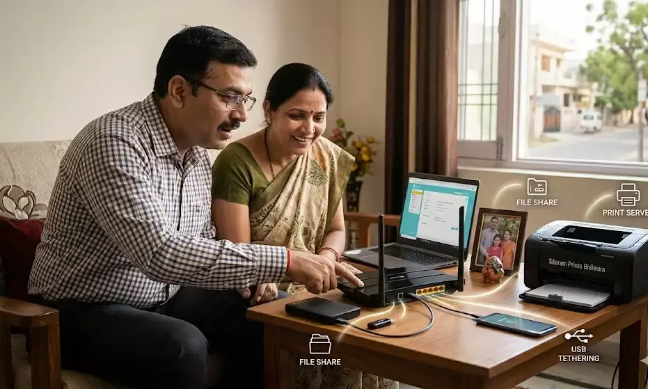 राउटर का खाली USB पोर्ट है बड़े काम का: साधारण वाईफाई को ऐसे बनाएं सुपर स्मार्ट