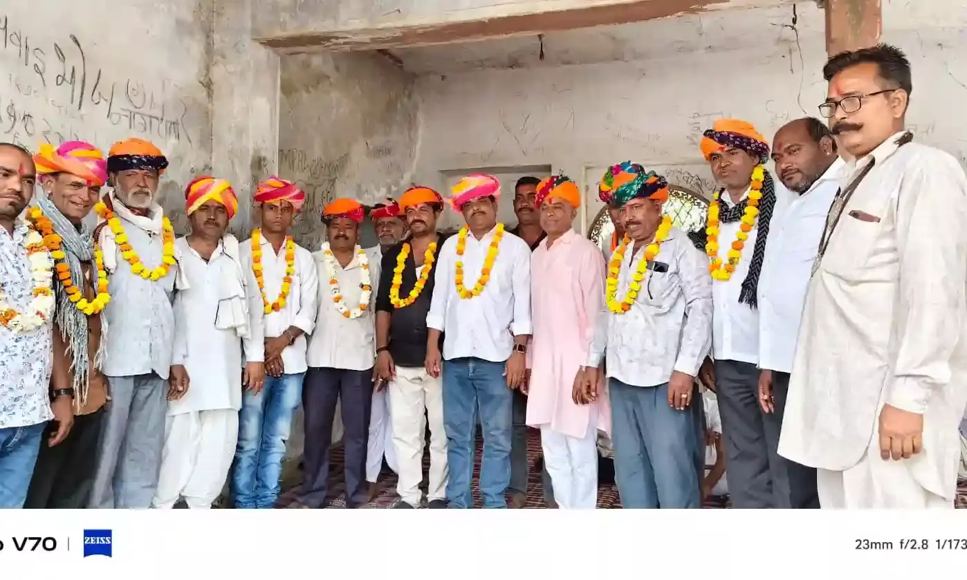 चिताम्बा: रावणा राजपूत समाज की बैठक में चौहान निर्विरोध अध्यक्ष निर्वाचित