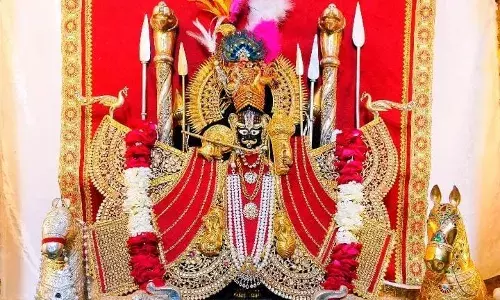 कोटडी श्याम में दान पात्र खोला