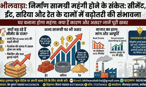 सीमेंट के साथ ईंट, सरिया और रेत के दामों में भी उछाल की संभावना
