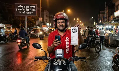 जोमैटो का झटका: अब खाना ऑर्डर करना हुआ महंगा, प्लेटफॉर्म फीस में 19% की भारी बढ़ोतरी