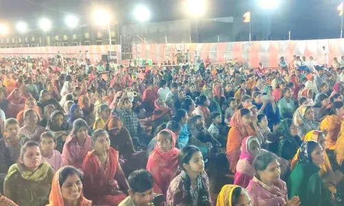 “राम आएंगे तो अंगना सजाऊंगी” की गूंज से सराबोर हुआ शाहपुरा, भजनों पर झूमा जनसैलाब