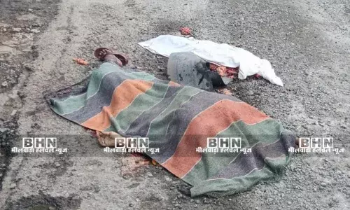 सड़क दुर्घटना में एक महिला की दर्दनाक मौत सड़क दुर्घटना में एक महिला की दर्दनाक मौत