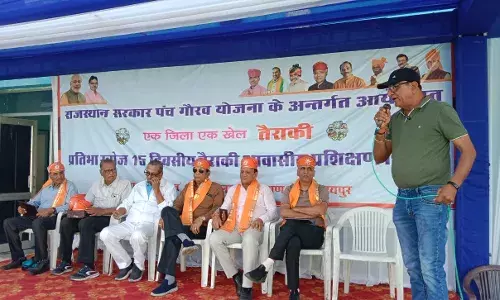 पंच गौरव तैराकी प्रशिक्षण शिविर के सातवें दिन तकनीकी दक्षता व समन्वय अभ्यास पर जोर