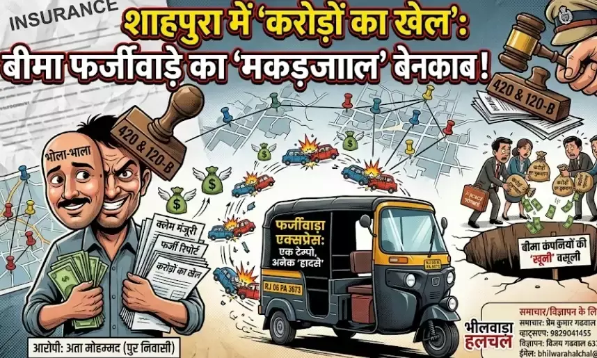 करोड़ों का खेल: एक ही टेम्पो, अनगिनत एक्सीडेंट और बीमा कंपनियों से खूनी वसूली! करोड़ों का खेल: एक ही टेम्पो, अनगिनत एक्सीडेंट और बीमा कंपनियों से खूनी वसूली!