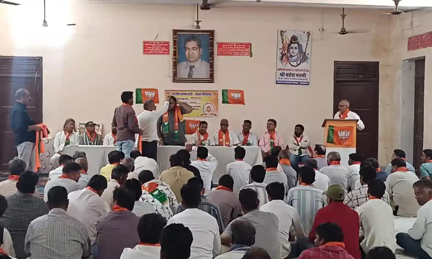 पंडित दीनदयाल उपाध्याय प्रशिक्षण महाअभियान नंदराय मंडल का प्रथम सत्र