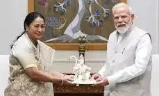 मुख्यमंत्री रेखा गुप्ता ने प्रधानमंत्री मोदी से की मुलाकात, बुनियादी ढांचे और बजट पर हुई चर्चा मुख्यमंत्री रेखा गुप्ता ने प्रधानमंत्री मोदी से की मुलाकात, बुनियादी ढांचे और बजट पर हुई चर्चा